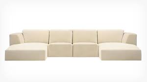 morten 4 piece modern sectional sofa