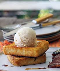 vegemite ice cream french toast