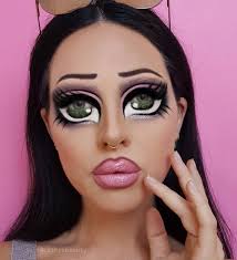 beauty trend bratz doll makeup