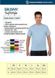 Gildan Softstyle Size Chart Cm Buurtsite Net