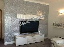 Wallpaper Living Room Glitter Paint