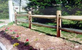 post and rail fence split rail fence
