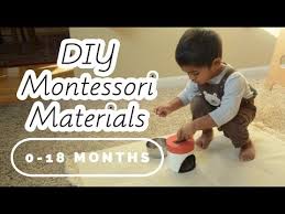 diy montessori baby materials 0 18