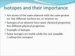 Hafal isotopes and uses dia. Chapter 2 Form 4