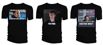 Find and save ideas about doctor who meme on pinterest. Doctor Who The 10th Doctor Meme Collection T Shirts Merchandise Guide The Doctor Who Site