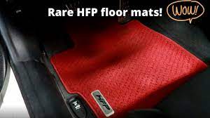 super rare hfp floor mats install