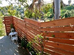 Now you need to dig prefab foothold in the ground. Building A Horizontal Plank Fence Hgtv