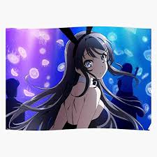 Watch latest, popular and hottest anime in both sub and dub. Amazon Com Senpai Not Rascal Does Of Dream Mai Bunny Girl San Sakurajima Impressive Posters For Room Decoration Printed With The Latest Modern Technology On Semi Glossy Paper Background Posters Prints