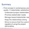 Stakeholder's Needs in Quality Of Product
