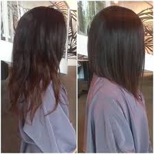 With this cut, you can enjoy the ease and volume of multiple sliced layers throughout the length of. Shoulder Length Angled Haircut Novocom Top