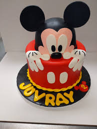 mickey mouse birthday cake rolands