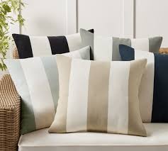 Classic Striped Indoor Outdoor Pillows