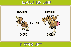 Images Of Doduo Evolution Chart Industrious Info