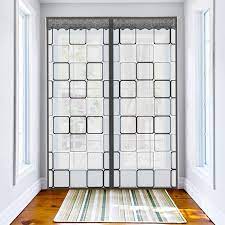 Insulated Door Curtain Magnetic Thermal