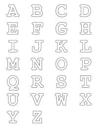 It seems i'm constantly needing a quick banner or sign in a pinch. Alphabet 4 Coloring Page Super Coloring Alphabet Stencils Letter Stencils Printables Printable Alphabet Letters