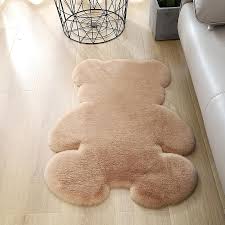 bear rug super soft carpet modern
