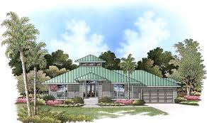 House Plan 60772 Florida Style With