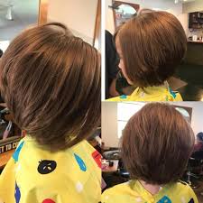 This style uses blunt edges and subtle layering, so with straight hair it's very cute and simple to maintain. 256 Short Haircuts For Girls That Combine The Pleasant With The Useful