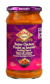 Of course, it's not a traditional indian food. Butter Chicken Sauce Pataks