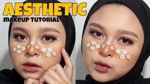 easy flower freckles makeup tutorial