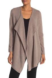 M Magaschoni Draped Long Sleeve Cashmere Cardigan Nordstrom Rack