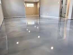 metallic epoxy flooring sweet concrete