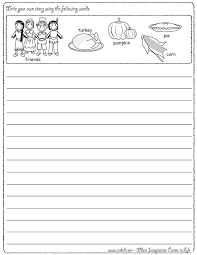 Writing Worksheets   Free Printable Writing Prompt Worksheet for  Kindergarten through  