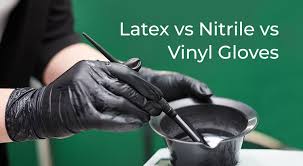 latex vs nitrile vs vinyl gloves