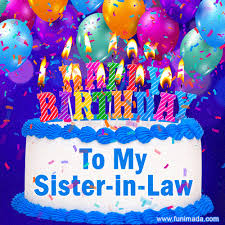 happy birthday sister in law video