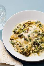 This creamy keto white fish casserole is kicked up a notch with fresh broccoli, greens, and the briny bite of capers. Keto Creamy Fish Casserole Recipe Diet Doctor