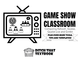 Game Show Classroom Comparing Kahoot