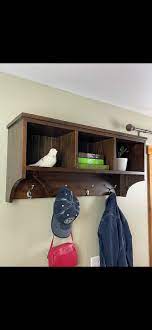 Deeper Wall Hanging Cubby Shelf With