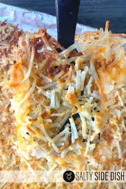 hash browns in oven crispy and cheesy