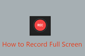7 ways to record full screen video on