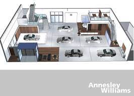 Objek 2 bangunan bentang lebar (showroom) a. Car Showroom Design Architecture Pdf