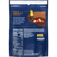 planters trail mix nuts chocolate