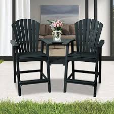 Meinv Adirondack Chairs Set Of 2 Tall