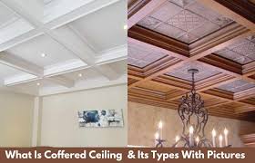 coffered ceiling types design materials