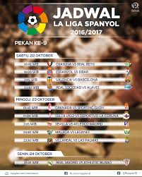 Granada jadwal berlanjut pada jumat (26/9). Jadwal La Liga Spanyol Musim 2016 2017