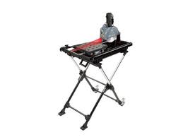 florcraft 7 tile saw with stand