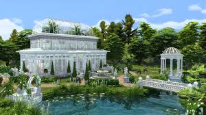 greenhouse garden park sims 4 you