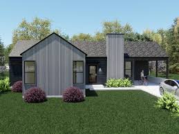 Contemporary Modern Ranch House Plan