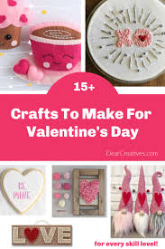 Often times, you can remember back when you were in elementary school, and the fun valentine's day parties would bring. 15 Crafts For Valentine S Day To Make Dear Creatives