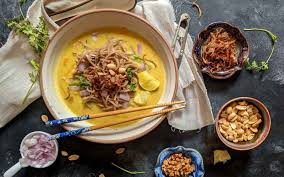 burmese khow suey vegetarian recipe