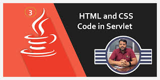 write html and css code in servlet