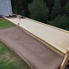 Backyard Patio Level Or Sloped The