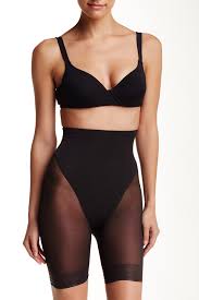 High Waist Sheer Thigh Slimmer Shapewear