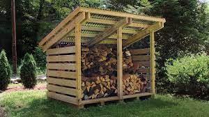 build a modular modern woodshed fine