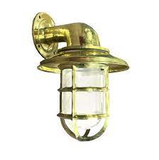 Marine Grade Brass Bulkhead Light W