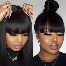 Straight bangs | fringe hairstyles. 30 Bang Up Hairstyles With Bangs Wild About Beauty